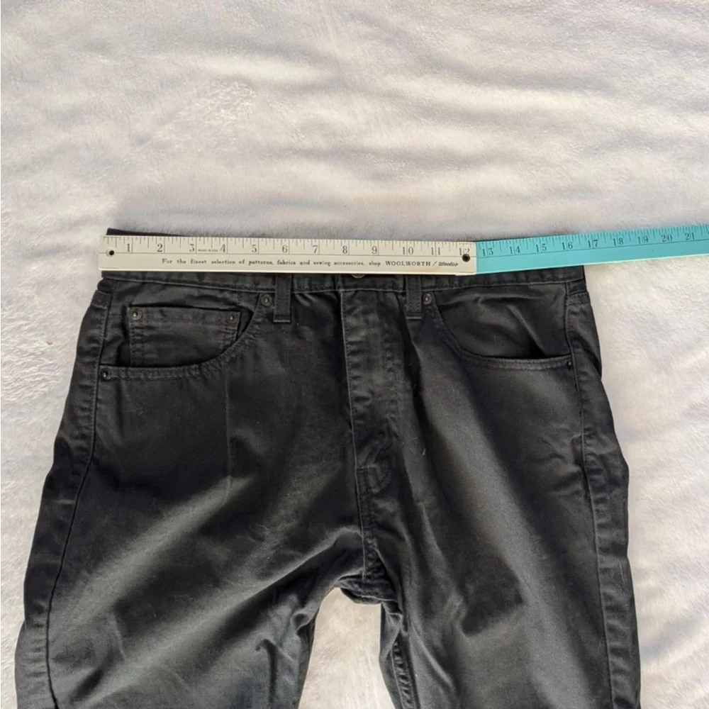 Levi's 505 Black Straight Jeans Waist 33